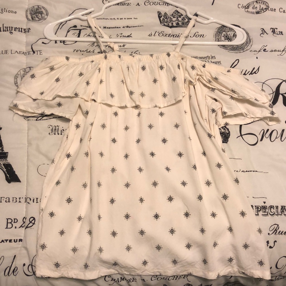 Off the shoulder blouse